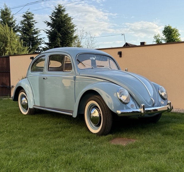 VW Garbus Oval 1954 restauracja